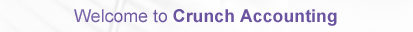 welcome to crunch accounting